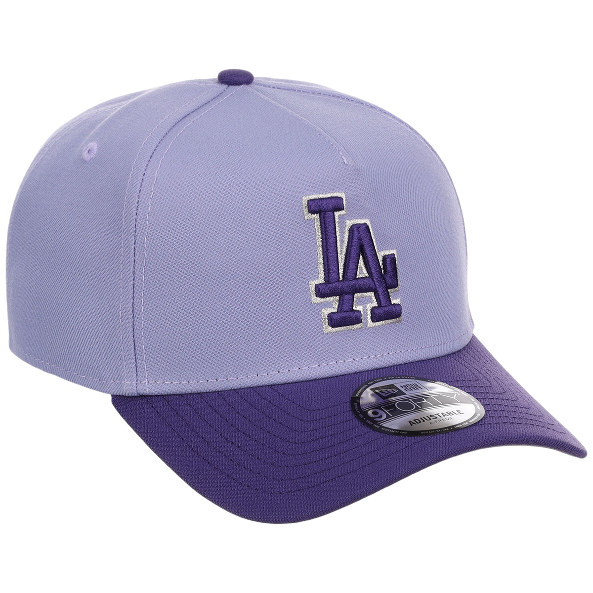 Los Angeles Dodgers MLB Lavender x Purple FASHION CORE New Era 9FORTY A-Frame