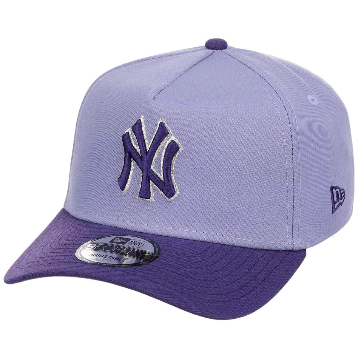 New York Yankees MLB Lavender x Purple FASHION CORE New Era 9FORTY A-Frame