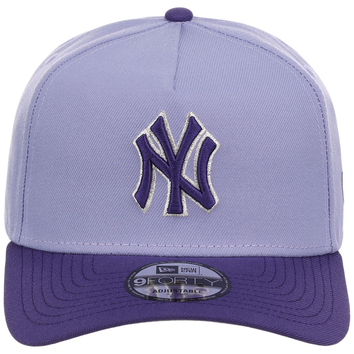 New York Yankees MLB Lavender x Purple FASHION CORE New Era 9FORTY A-Frame