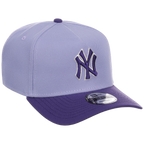 New York Yankees MLB Lavender x Purple FASHION CORE New Era 9FORTY A-Frame