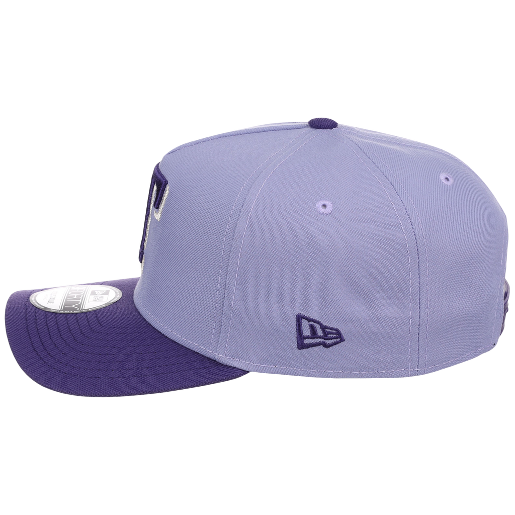 Texas Rangers MLB Lavender x Purple FASHION CORE New Era 9FORTY A-Frame