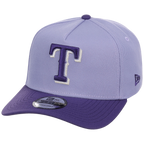 Texas Rangers MLB Lavender x Purple FASHION CORE New Era 9FORTY A-Frame