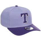 Texas Rangers MLB Lavender x Purple FASHION CORE New Era 9FORTY A-Frame