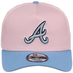 Atlanta Braves MLB Pink x Sky FASHION CORE New Era 9FORTY A-Frame