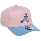 Atlanta Braves MLB Pink x Sky FASHION CORE New Era 9FORTY A-Frame