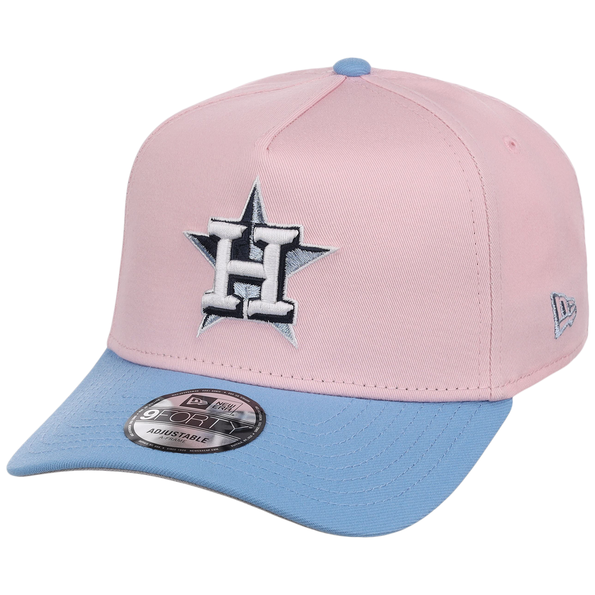 Houston Astros MLB Pink x Sky FASHION CORE New Era 9FORTY A-Frame