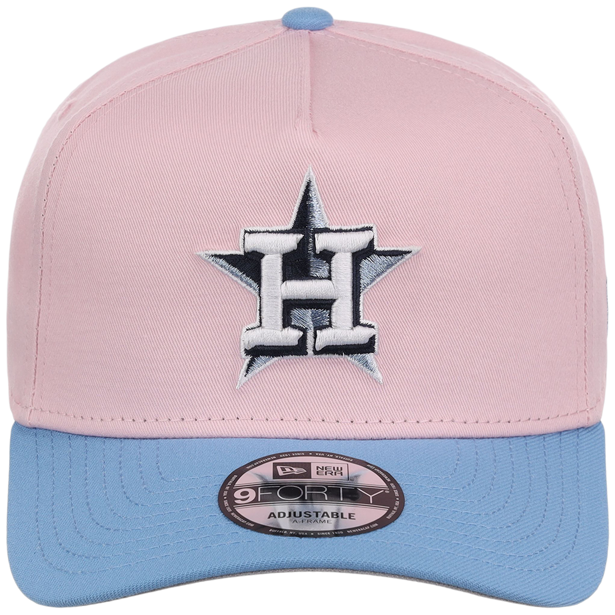 Houston Astros MLB Pink x Sky FASHION CORE New Era 9FORTY A-Frame