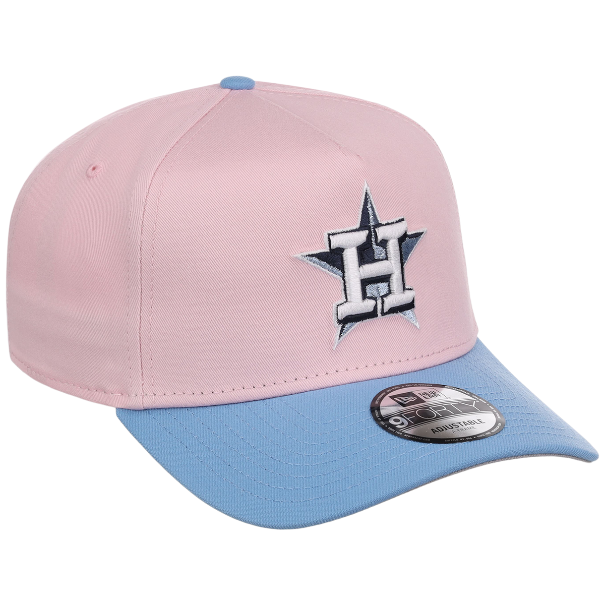 Houston Astros MLB Pink x Sky FASHION CORE New Era 9FORTY A-Frame