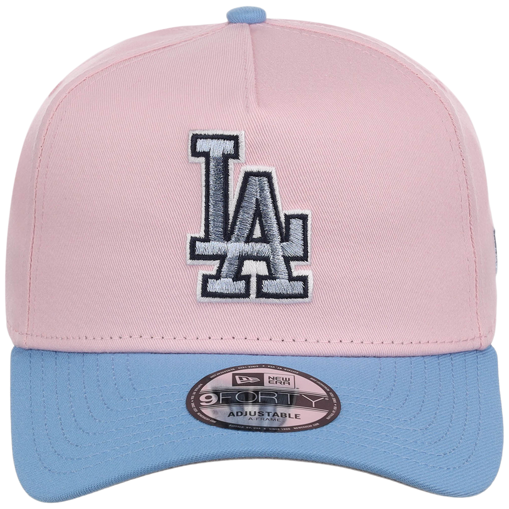 Los Angeles Dodgers MLB Pink x Sky FASHION CORE New Era 9FORTY A-Frame