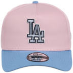 Los Angeles Dodgers MLB Pink x Sky FASHION CORE New Era 9FORTY A-Frame