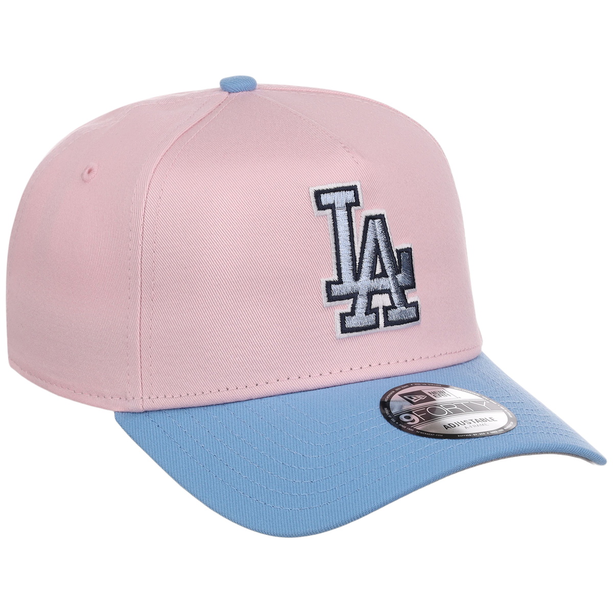 Los Angeles Dodgers MLB Pink x Sky FASHION CORE New Era 9FORTY A-Frame
