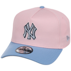 New York Yankees MLB Pink x Sky FASHION CORE New Era 9FORTY A-Frame