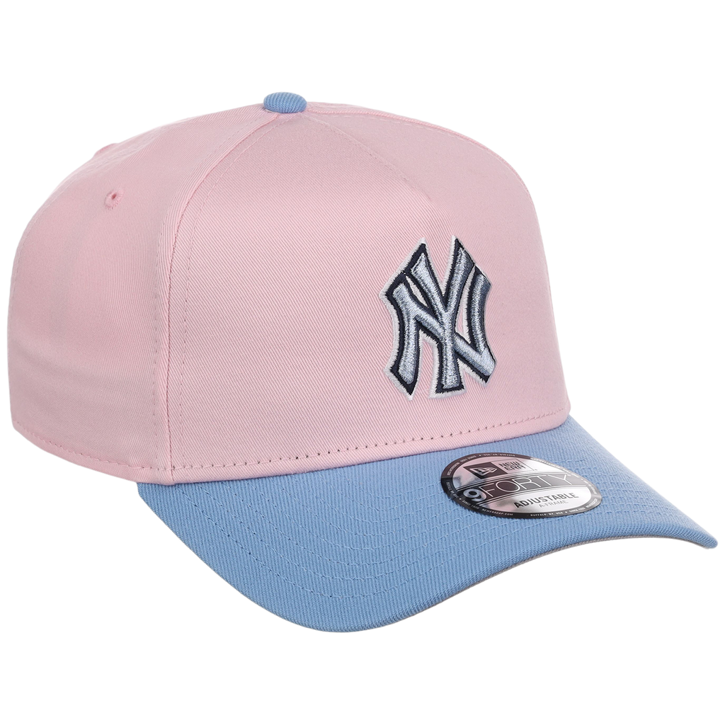 New York Yankees MLB Pink x Sky FASHION CORE New Era 9FORTY A-Frame