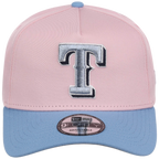 Texas Rangers MLB Pink x Sky FASHION CORE New Era 9FORTY A-Frame