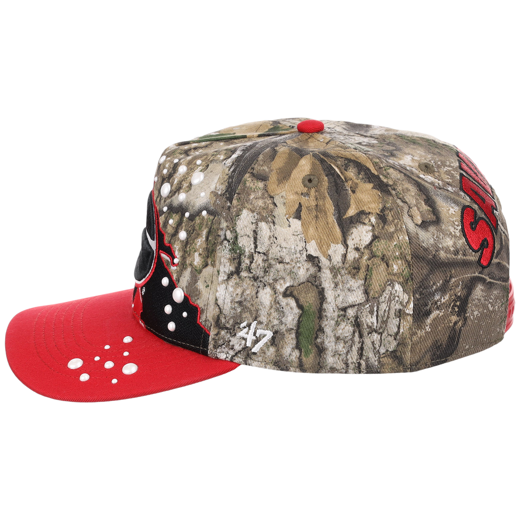 Georgia Bulldogs UGA x Quavo Georgia Pack Collection - '47 Splash Camo Pearl Hitch (Camo/Red)