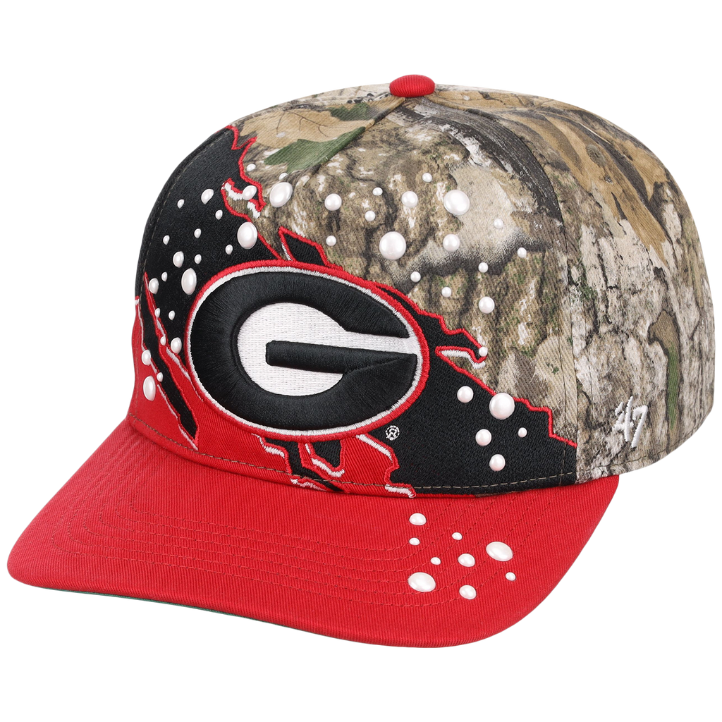 Georgia Bulldogs UGA x Quavo Georgia Pack Collection - '47 Splash Camo Pearl Hitch (Camo/Red)