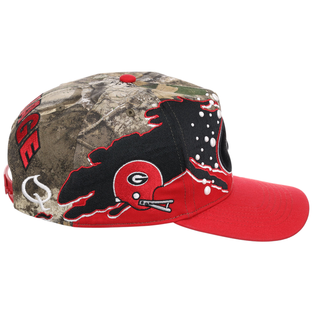 Georgia Bulldogs UGA x Quavo Georgia Pack Collection - '47 Splash Camo Pearl Hitch (Camo/Red)