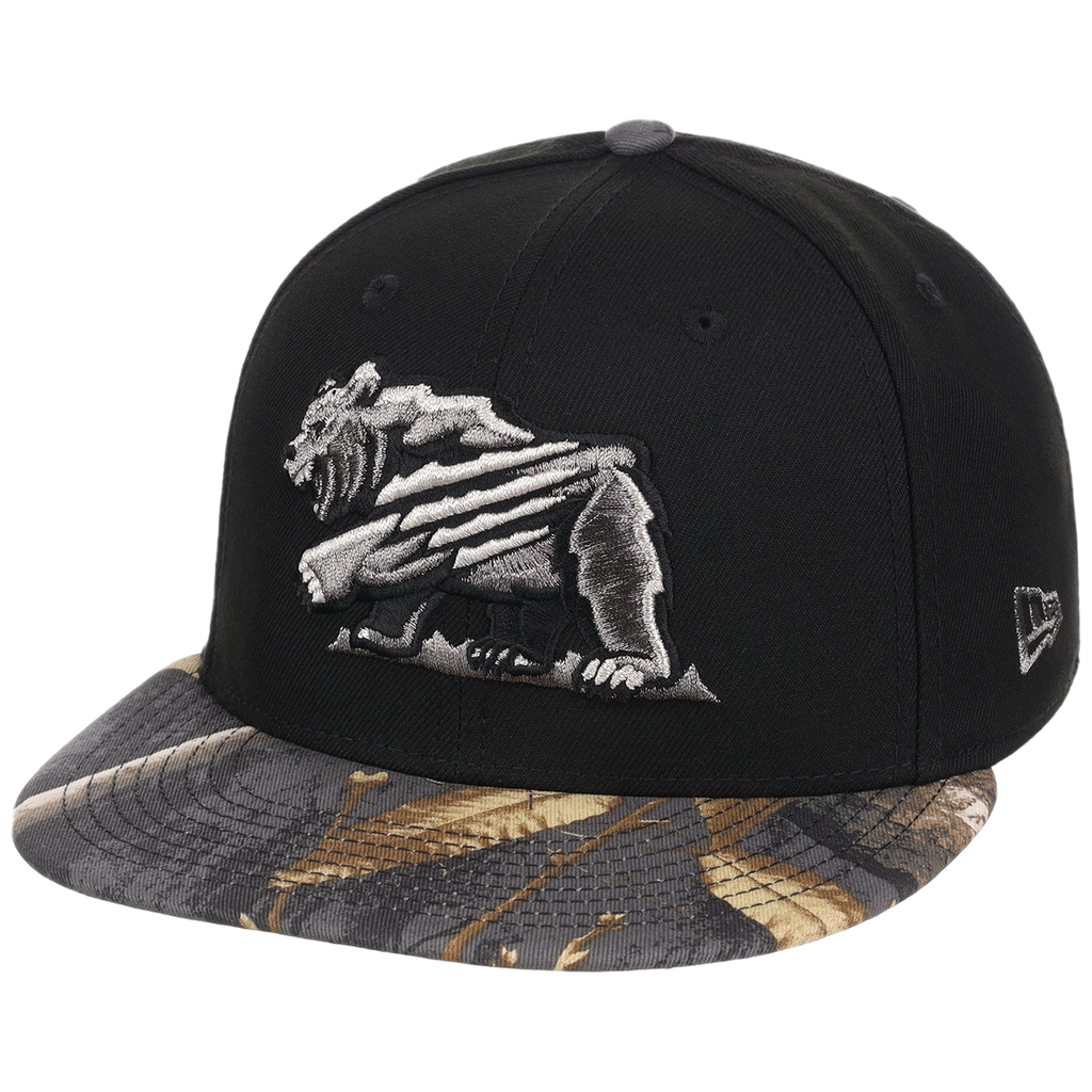 Fresno Grizzlies MiLB Black Realtree Metallics New Era 59FIFTY