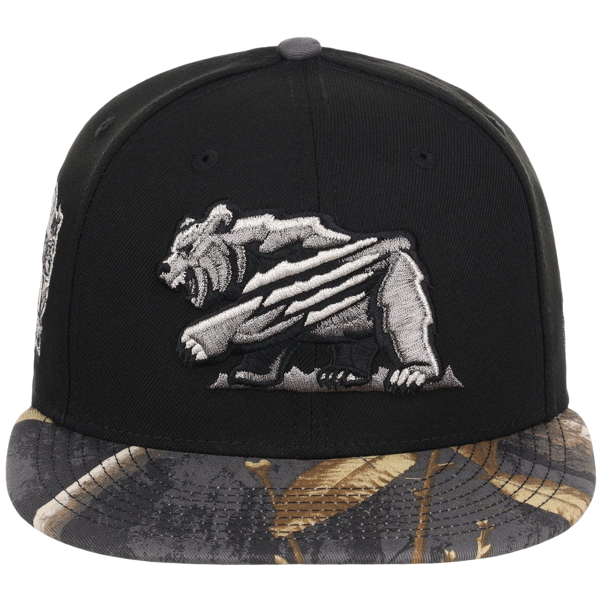 Fresno Grizzlies MiLB Black Realtree Metallics New Era 59FIFTY
