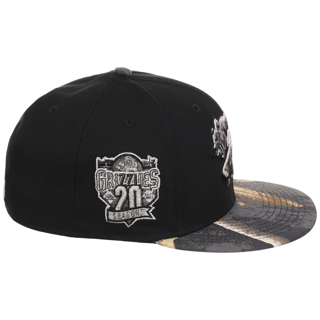 Fresno Grizzlies MiLB Black Realtree Metallics New Era 59FIFTY