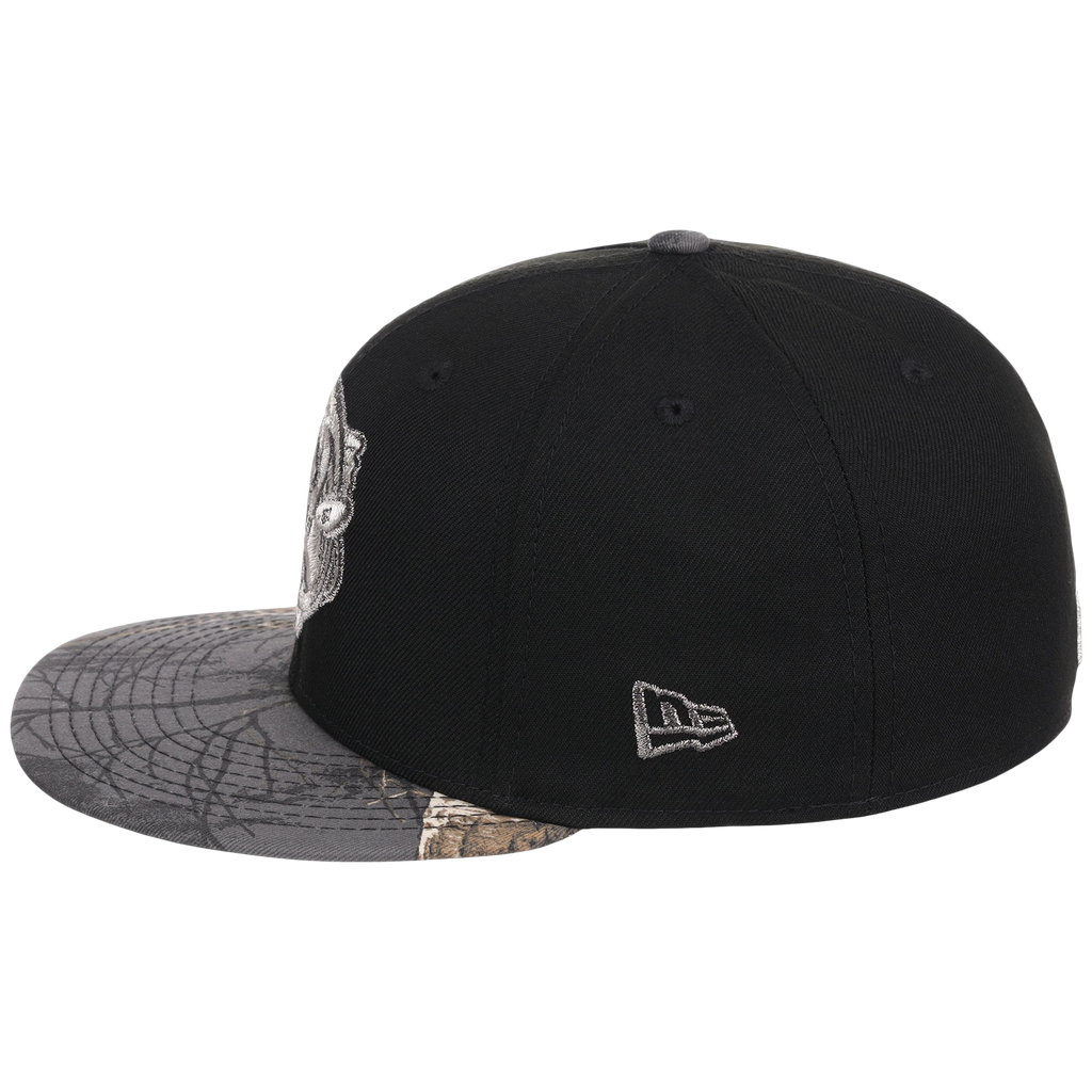 Gwinnett Stripers MiLB Black Realtree Metallics New Era 59FIFTY