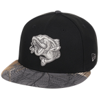 Gwinnett Stripers MiLB Black Realtree Metallics New Era 59FIFTY