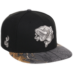 Gwinnett Stripers MiLB Black Realtree Metallics New Era 59FIFTY