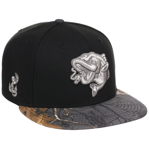 Gwinnett Stripers MiLB Black Realtree Metallics New Era 59FIFTY