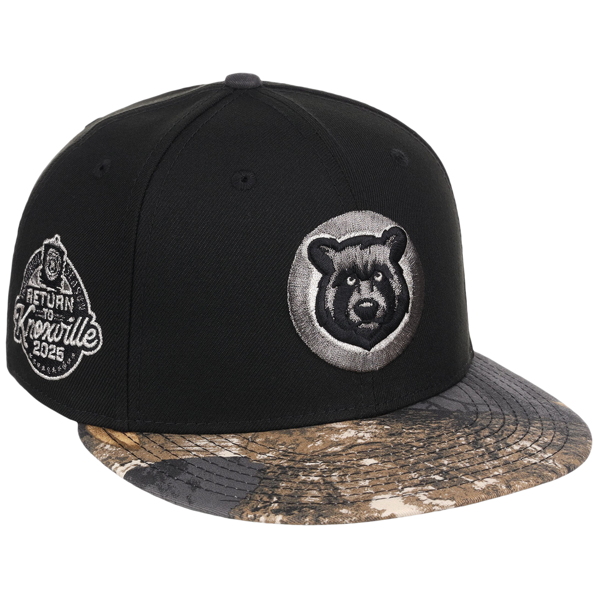 Knoxville Smokies MiLB Black Realtree Metallics New Era 59FIFTY