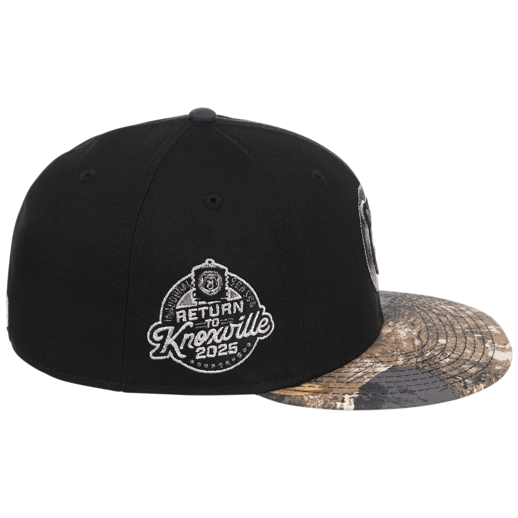 Knoxville Smokies MiLB Black Realtree Metallics New Era 59FIFTY
