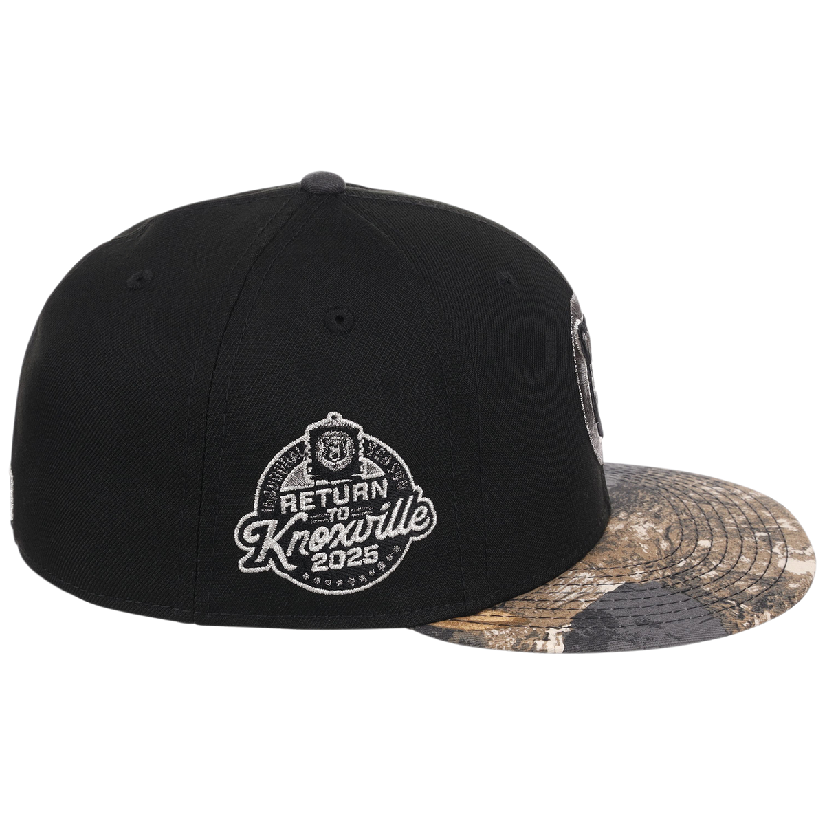 Knoxville Smokies MiLB Black Realtree Metallics New Era 59FIFTY