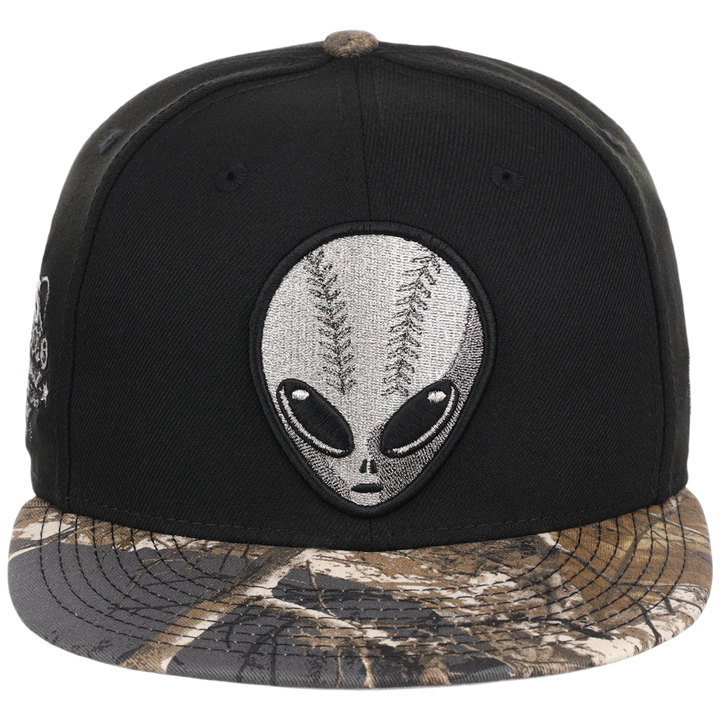 Las Vegas Aviators MiLB Black Realtree Metallics New Era 59FIFTY