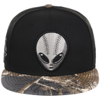 Las Vegas Aviators MiLB Black Realtree Metallics New Era 59FIFTY