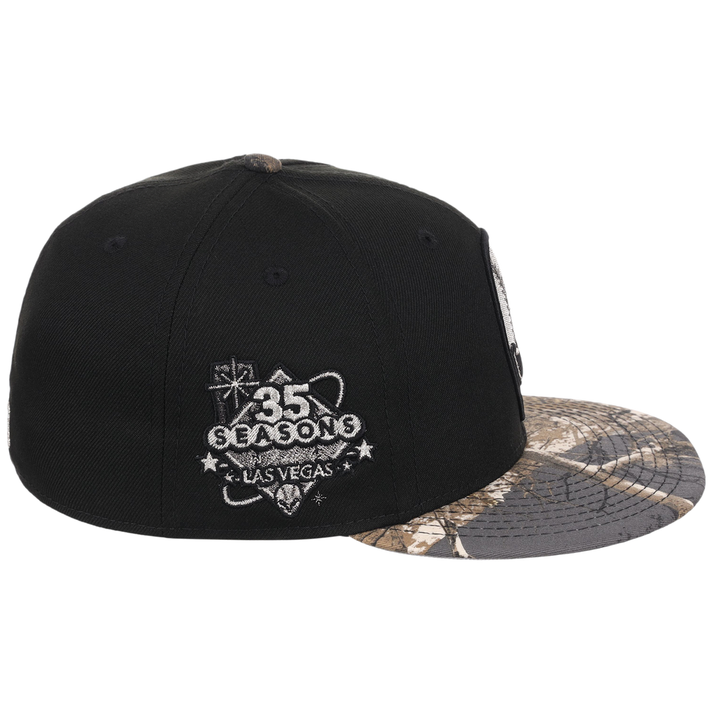 Las Vegas Aviators MiLB Black Realtree Metallics New Era 59FIFTY