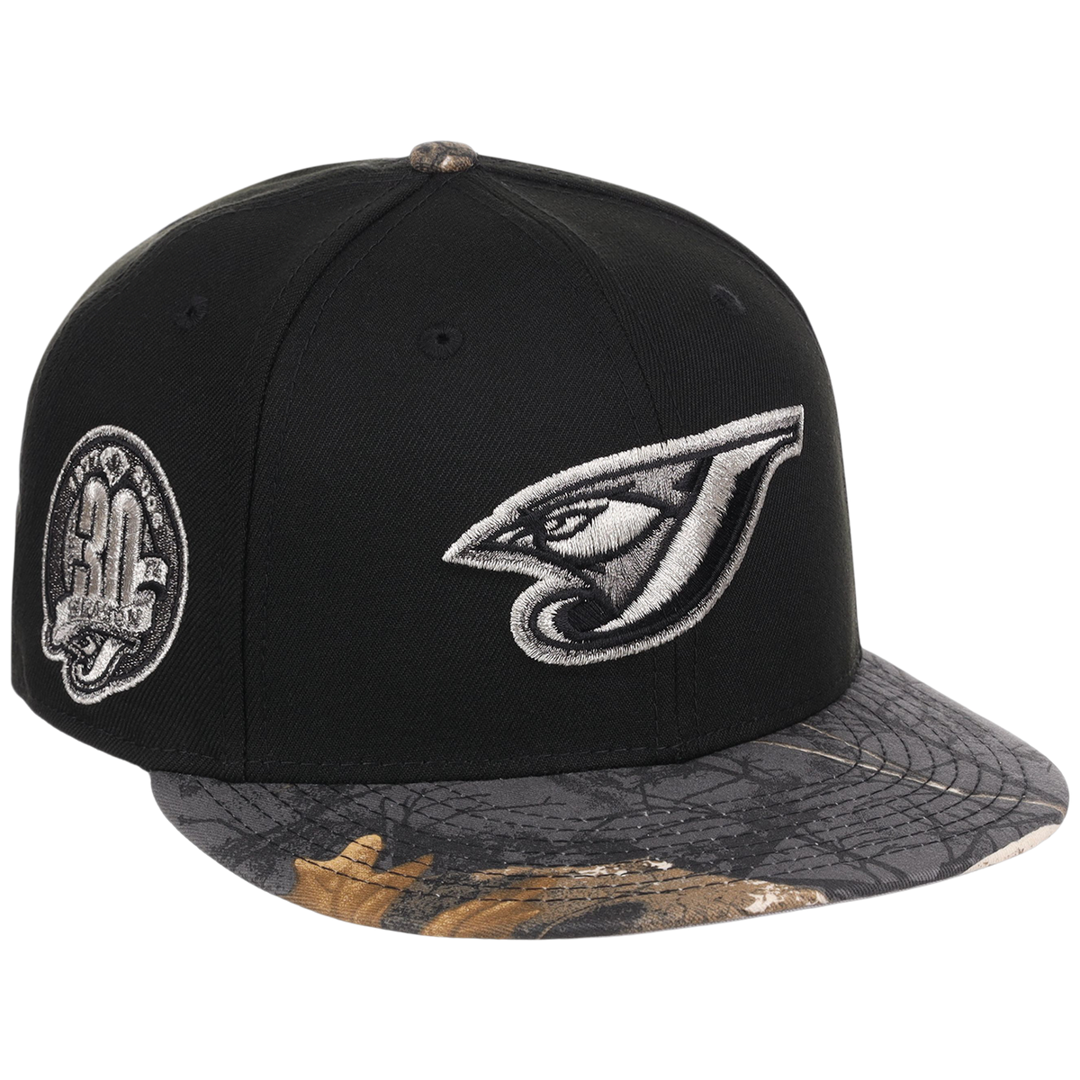 Toronto Blue Jays MLB Black Realtree Metallics New Era 59FIFTY