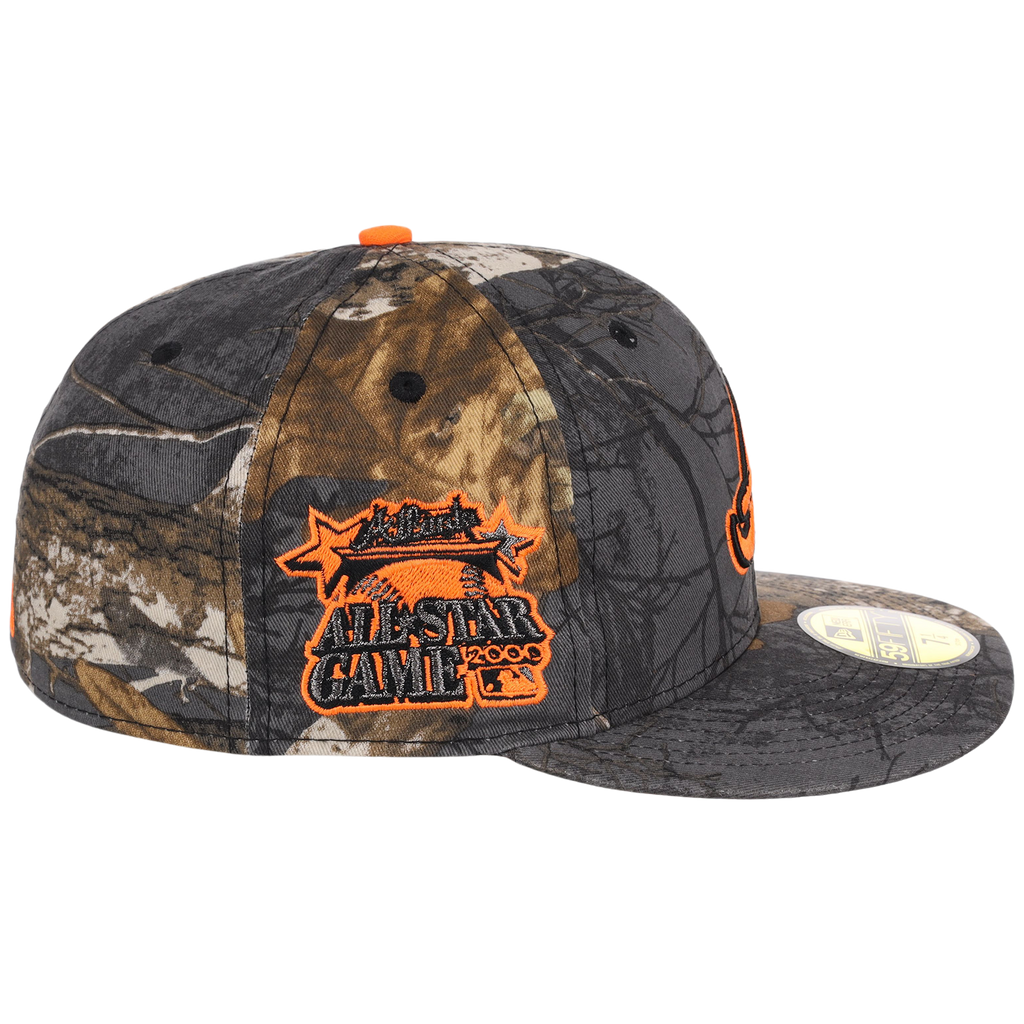 Atlanta Braves MLB Black Realtree Flame 2.0 New Era 59FIFTY