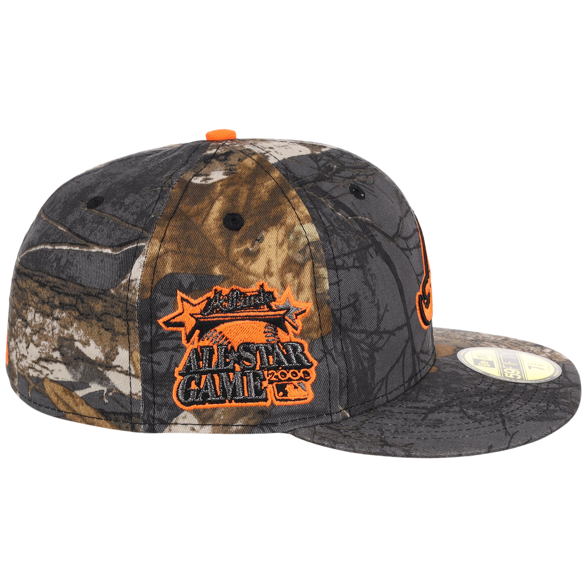 Atlanta Braves MLB Black Realtree Flame 2.0 New Era 59FIFTY