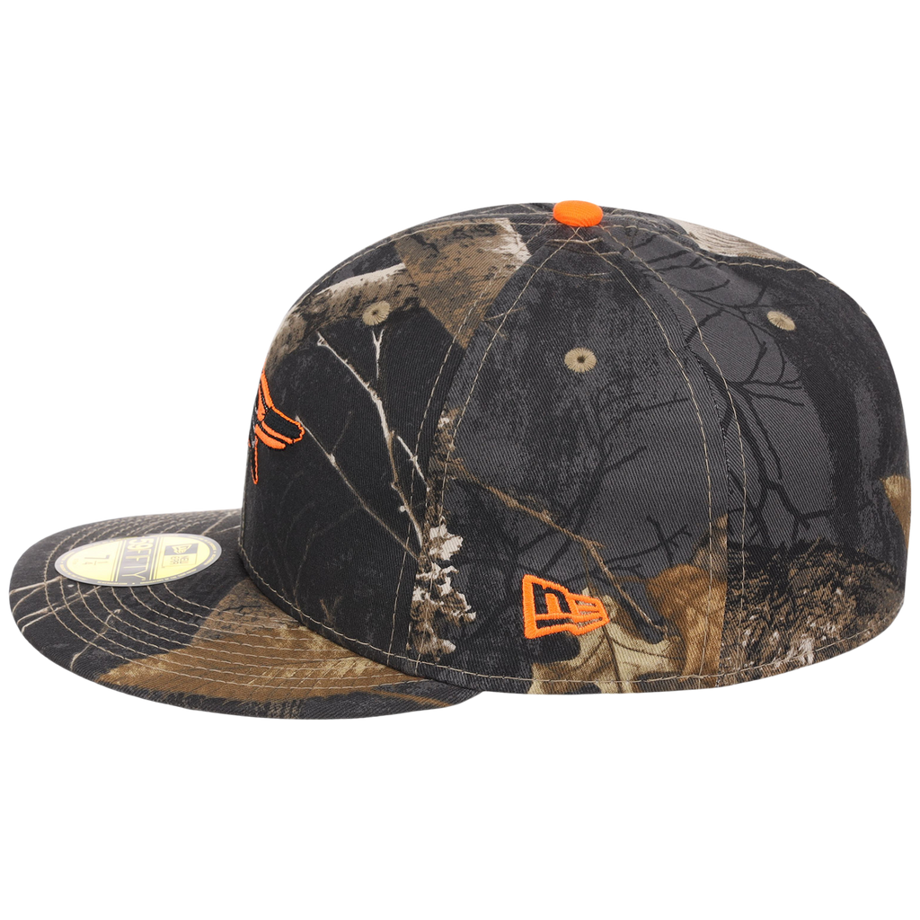 Baltimore Orioles MLB Black Realtree Flame 2.0 New Era 59FIFTY