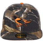 Baltimore Orioles MLB Black Realtree Flame 2.0 New Era 59FIFTY