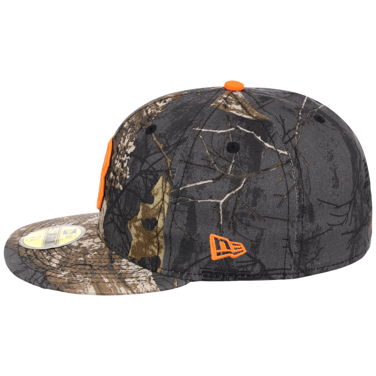 Boston Red Sox MLB Black Realtree Flame 2.0 New Era 59FIFTY