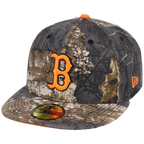 Boston Red Sox MLB Black Realtree Flame 2.0 New Era 59FIFTY