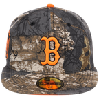Boston Red Sox MLB Black Realtree Flame 2.0 New Era 59FIFTY
