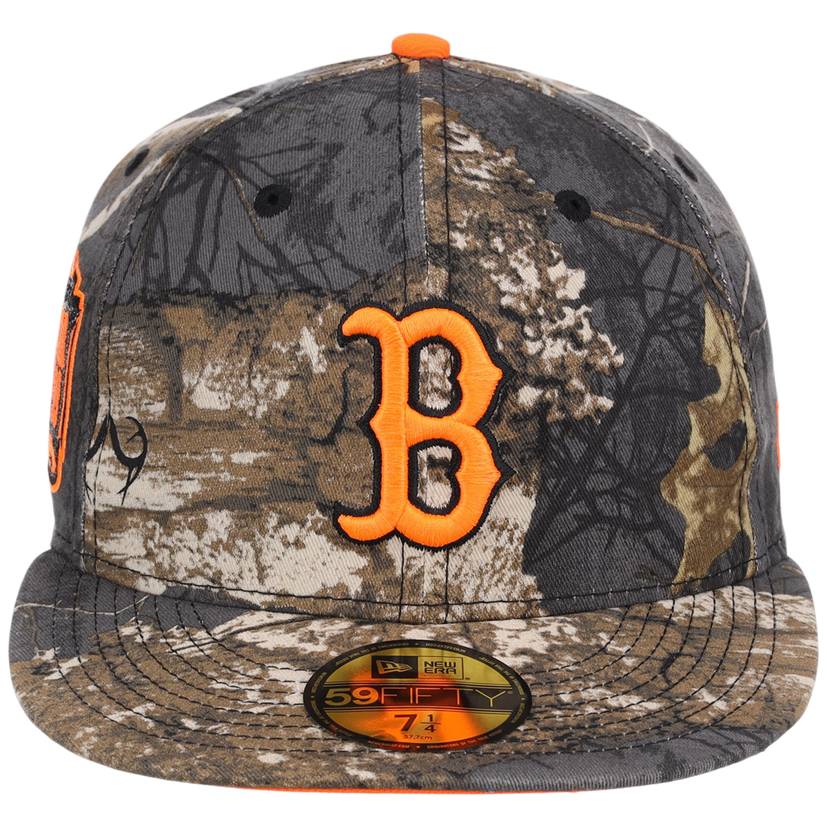 Boston Red Sox MLB Black Realtree Flame 2.0 New Era 59FIFTY