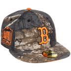 Boston Red Sox MLB Black Realtree Flame 2.0 New Era 59FIFTY