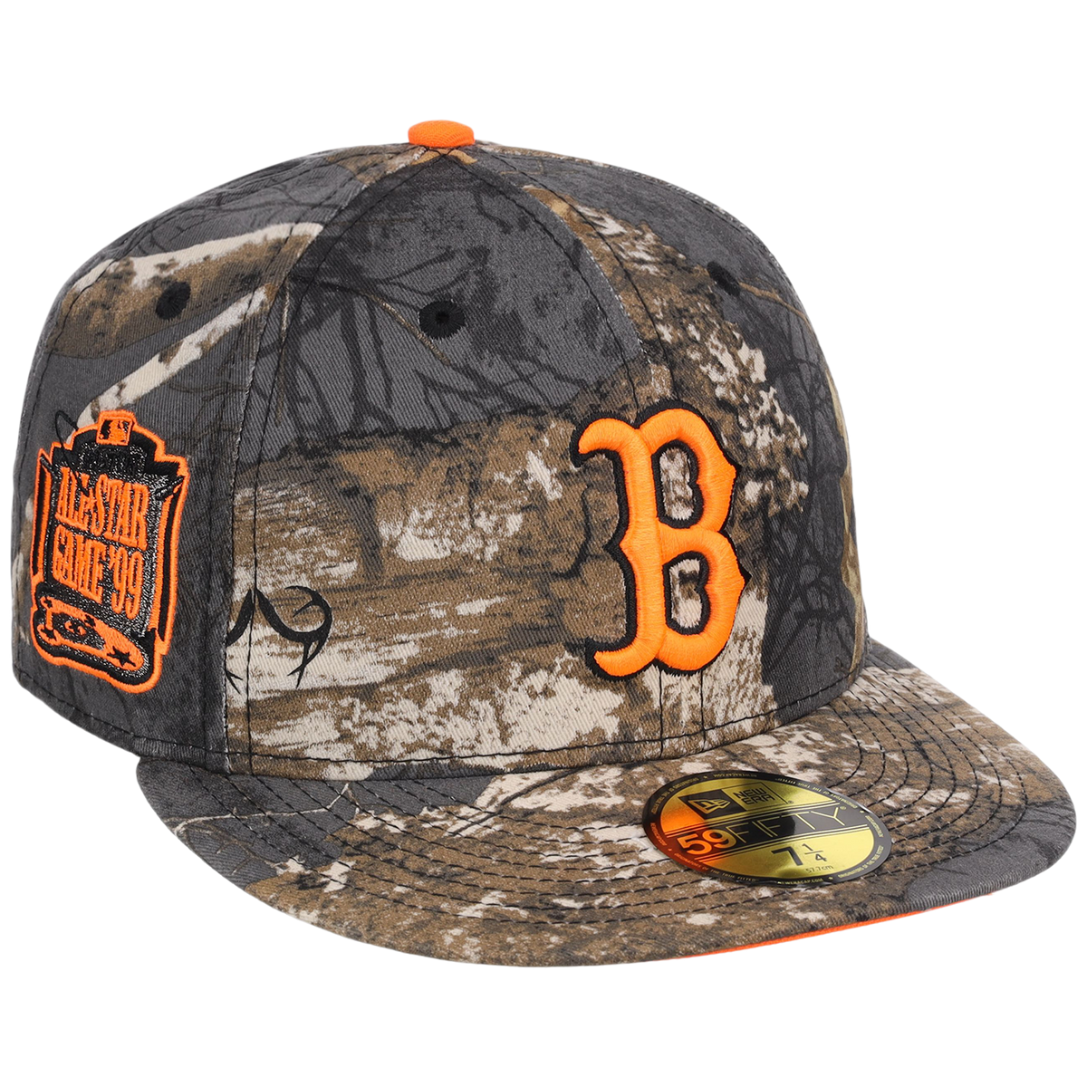 Boston Red Sox MLB Black Realtree Flame 2.0 New Era 59FIFTY