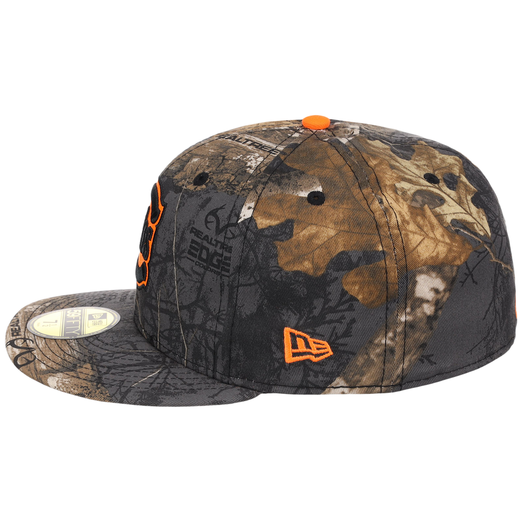 Chicago Cubs MLB Black Realtree Flame 2.0 New Era 59FIFTY