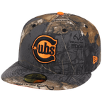 Chicago Cubs MLB Black Realtree Flame 2.0 New Era 59FIFTY