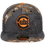 Chicago Cubs MLB Black Realtree Flame 2.0 New Era 59FIFTY