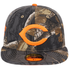 Cleveland Indians MLB Black Realtree Flame 2.0 New Era 59FIFTY