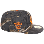 Cleveland Indians MLB Black Realtree Flame 2.0 New Era 59FIFTY